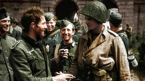 The World War II battle where German and US soldiers joined .